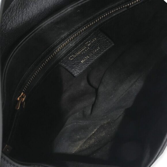 Dior Black Saddle Bag - Picture 4 of 7